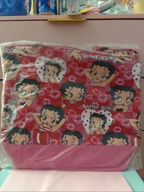 Betty Boop Red and Pink Character Tote